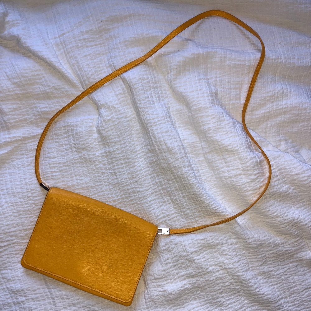 H&M Yellow/Orange Shoulder Bag/Clutch